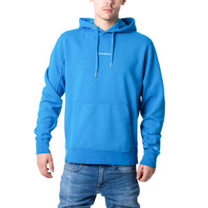 Calvin Klein pánská modrá mikina Hoodie s kapucí - XL (C2O)